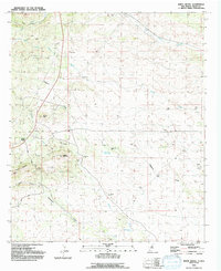 White Signal 1992 topographic map thumbnail