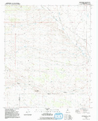 Whitewater 1992 topographic map thumbnail