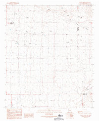 Willow Draw 1990 topographic map thumbnail