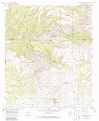 Wilson Mountain 1965 topographic map thumbnail