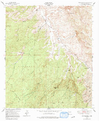 Wind Mountain 1950 topographic map thumbnail