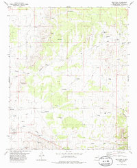 Wrye Peak 1982 topographic map thumbnail
