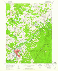 Philipsburg 1959 topographic map thumbnail