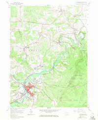 Philipsburg 1959 topographic map thumbnail