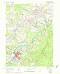 Philipsburg 1959 topographic map thumbnail