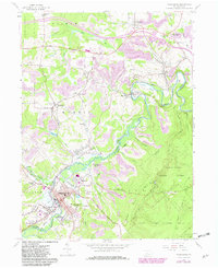 Philipsburg 1959 topographic map thumbnail