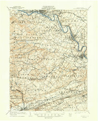 Phoenixville 1906 topographic map thumbnail