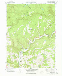 Picture Rocks 1970 topographic map thumbnail