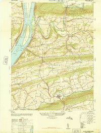 Pillow 1947 topographic map thumbnail