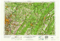 Pittsburgh topographic map thumbnail