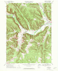 Pittsfield 1968 topographic map thumbnail
