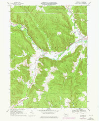 Pittsfield 1968 topographic map thumbnail