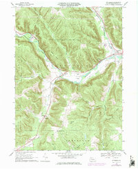 Pittsfield 1968 topographic map thumbnail