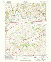 Plainfield 1952 topographic map thumbnail