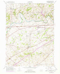 Plainfield 1952 topographic map preview