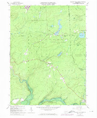 Pleasant View Summit 1965 topographic map thumbnail