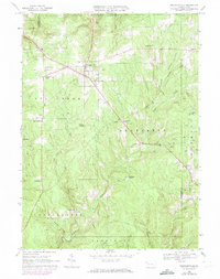 Pleasantville 1967 topographic map thumbnail