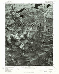 Pocono Pines 1976 topographic map thumbnail