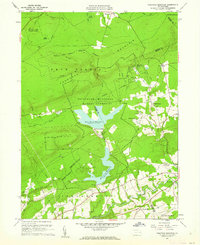 Pohopco Mountain 1960 topographic map thumbnail