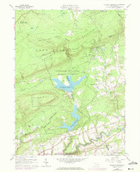 Pohopco Mountain 1960 topographic map thumbnail