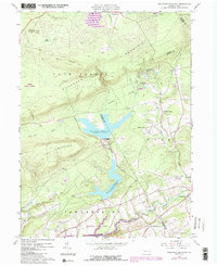 Pohopco Mountain 1960 topographic map thumbnail