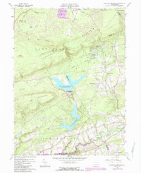 Pohopco Mountain 1960 topographic map thumbnail