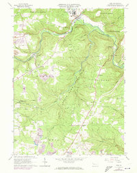 Polk 1963 topographic map thumbnail