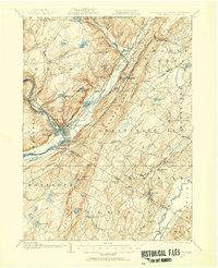 Port Jervis 1906 topographic map thumbnail