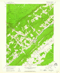 Port Matilda 1959 topographic map thumbnail