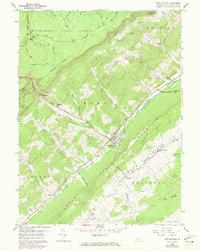 Port Matilda 1959 topographic map thumbnail