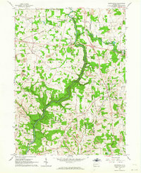 Portersville 1961 topographic map thumbnail