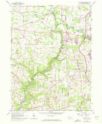 Portersville 1961 topographic map thumbnail