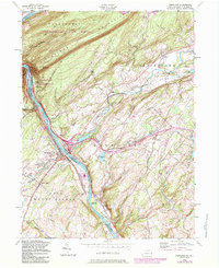 Portland 1955 topographic map thumbnail