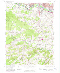 Pottstown 1956 topographic map thumbnail