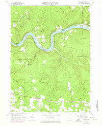 President 1963 topographic map thumbnail