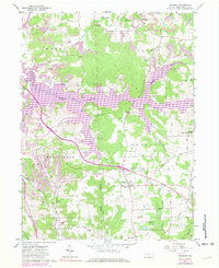 Prospect 1961 topographic map preview