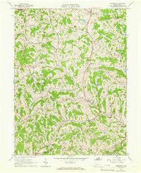 Prosperity 1964 topographic map thumbnail