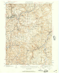 Punxsutawney 1939 topographic map thumbnail