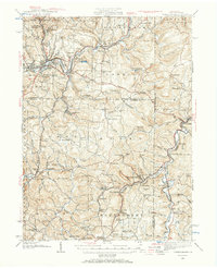 Punxsutawney 1939 topographic map thumbnail