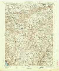 Quarryville 1912 topographic map thumbnail