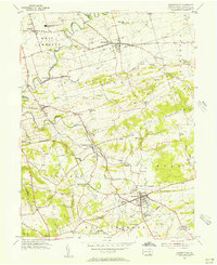 Quarryville 1955 topographic map thumbnail