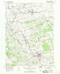 Quarryville 1955 topographic map thumbnail