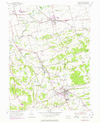 Quarryville 1955 topographic map thumbnail