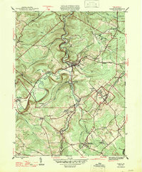 Ramey 1947 topographic map thumbnail
