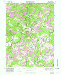Ramey 1945 topographic map preview