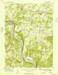 Ransom 1949 topographic map thumbnail