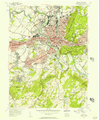 Reading 1956 topographic map thumbnail