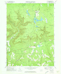 Red Rock 1969 topographic map thumbnail