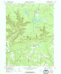 Red Rock 1969 topographic map thumbnail