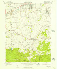 Richland 1955 topographic map thumbnail
